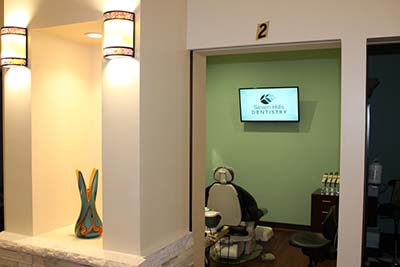 Seven Hills Dentistry dental cleaning area