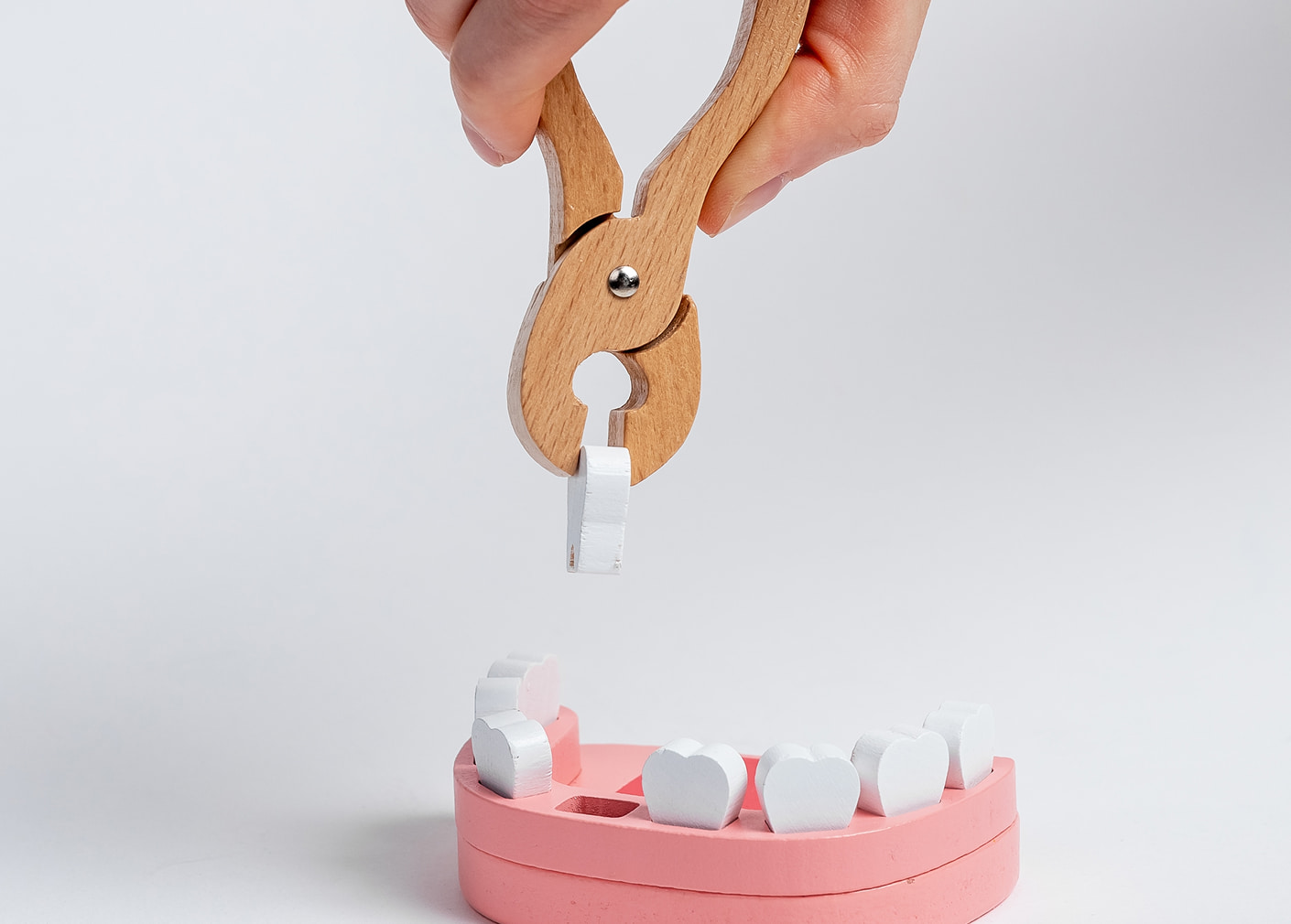 Extraction for damaged teeth, wisdom teeth, or orthodontics